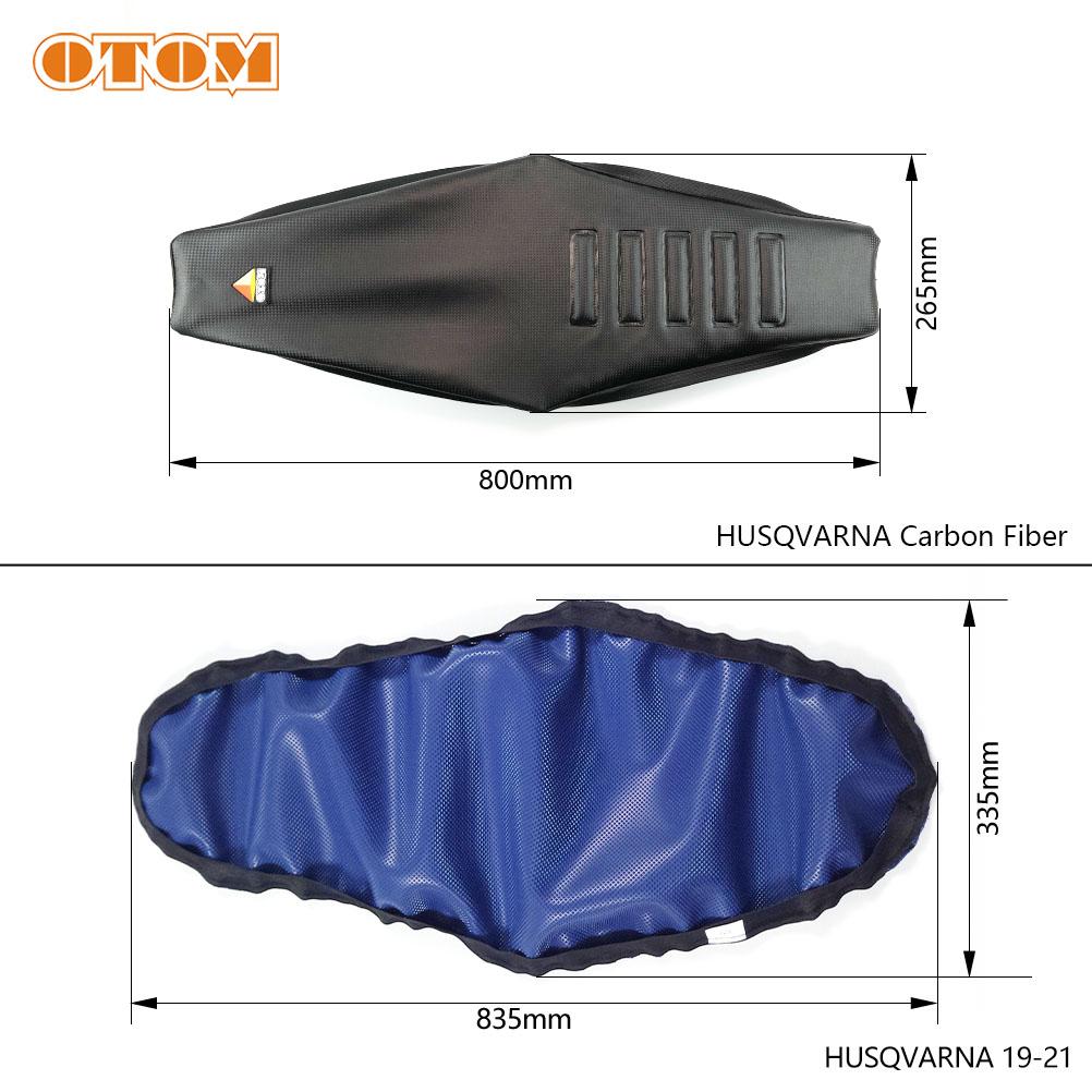 OTOM For HUSQVARNA SEAT COVER FC250 FC350 FE250 FE350 FE450 FE501 FX350 FX450 TC125 TE150i TX300i Carbon Fiber/Diamond Texture