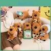 Cartoon Capybara Keychain Plush Dolls Pendant Childrens Toys Gifts Birthday