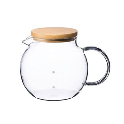 Cores Прозрачное стекло Сервер 4 чашки C514 Кофейник Чайник Стильный интерьер Легко наливать