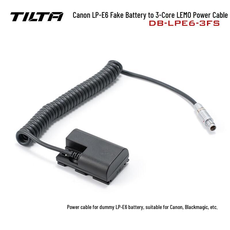 Кабели питания Tilta с муляжом батареи для камер Canon, Sony и Panasonic