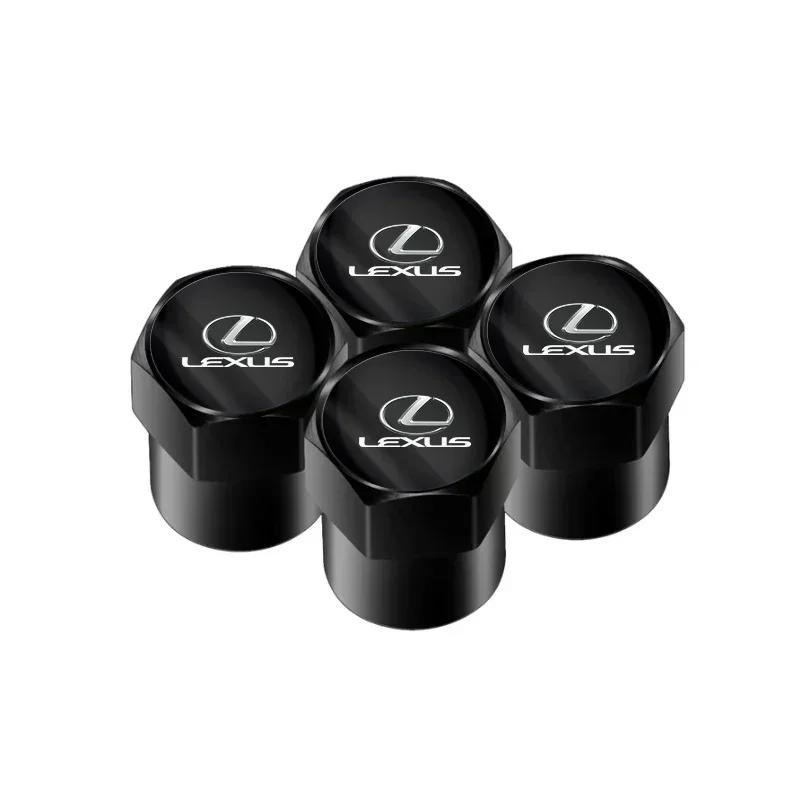 4 шт. Колпачки на ниппель колеса автомобиля Пылезащитные аксессуары Для Lexus ES300 RX330 RX300 GS300 IS250 IS200 CT200h IS300 NX RX NX200t TX