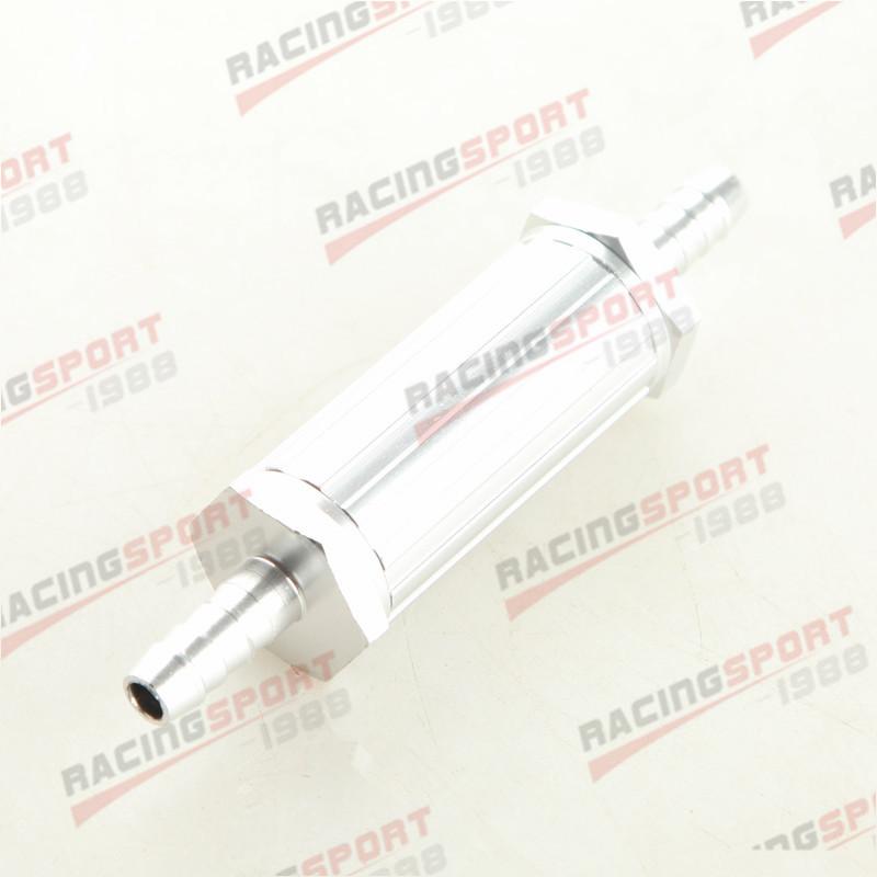 12mm Black/Blue/Red/Silver Anodised Car Billet Magnetic Fuel Filter 30 Micron