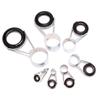 Tools Tackle DIY Tip Repair Telescopic Line Ring Rod Guides 7PCS Fishing