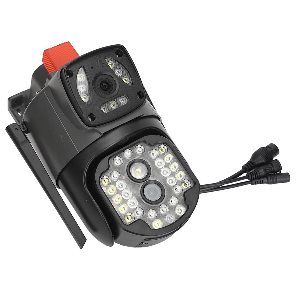 Уличная камера видеонаблюдения с двумя объективами 1080P, мобильное слежение, вращение на 360 градусов, WiFi, уличная безопасность