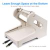 Shipping Label Holder for Rolls and Fan fold Stack Labels Paper Holder Bracket Stand Work with Desktop Thermal Shipping Label Printer