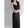 Satin Camisole Skirt Women's Summer Sheath Dress Fancy Satin Satin Sling Dress