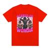 Sam Sulek Scared of Woman T Shirt Humor Gym Fitness Lovers Graphic T-shirts Men Women 100% Cotton Casual Oversized Tee Shirt