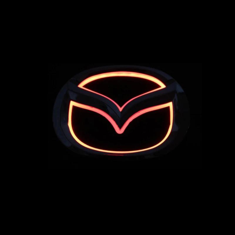 2025 Hot Car Front Hood Decal Light Rear Trunk Emblem Badge Sticker Exterior for Mazda 2 Mazda 3 Mazda 6 CX7 CX5 MX5 323 Accesso