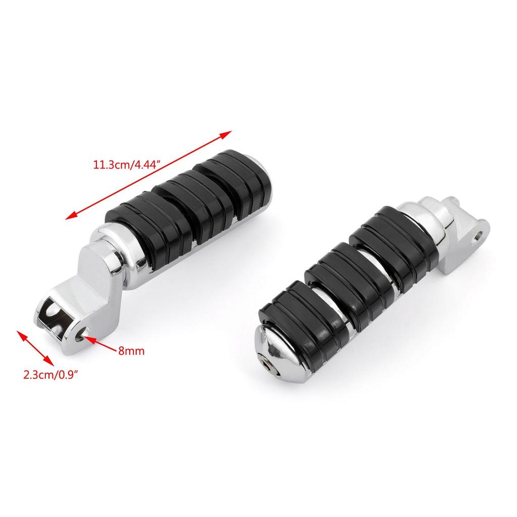 Front Foot Pegs For Honda GoldWing GL 1500 Ace 1100 Valkyrie Shadow 1100 VT1100C