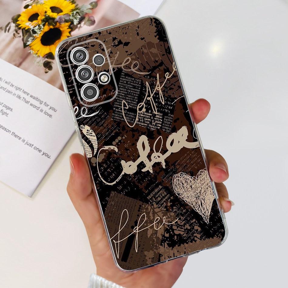 Чехол для телефона Samsung Galaxy A23 5G SamsungA23 A 23 4G 5G SM-A235F SM-A236B Модный Крутой Рисунок Мягкий Силиконовый ТПУ Чехлы