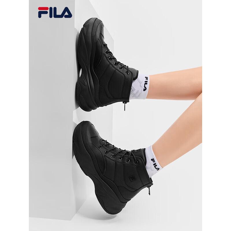 Fila Женские зимние кроссовки на платформе с плюшем