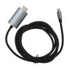 Type C To HD Multimedia Interface Cable Support 4K 30Hz Plug and Play Type C To HD Cable for TV