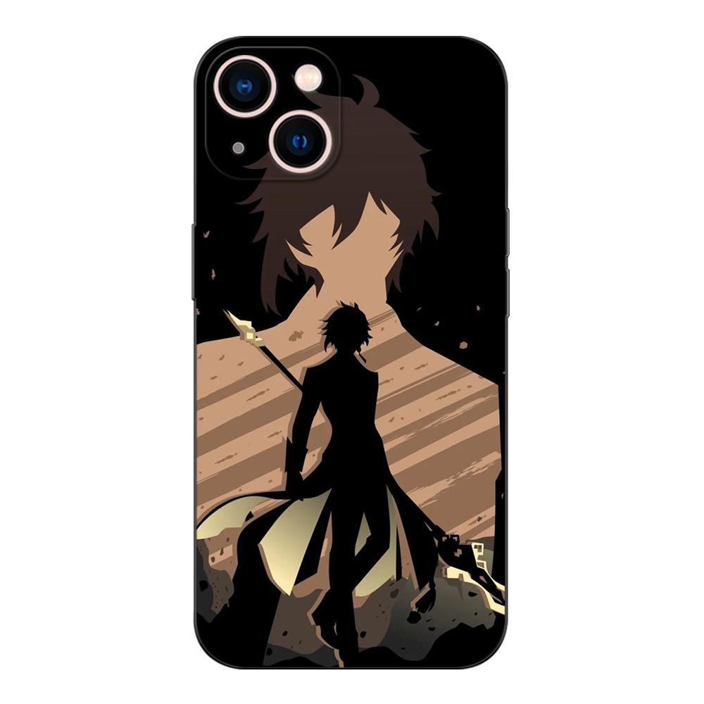 Черный чехол TPU для OPPO Reno 7 7Z 8 Lite 4G 5G PRO F11 F17 F15 F19 F19S F21 Genshin Impact Anime