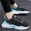 2023 New Spring Flying Woven Running Net Shoes Men's Shoes Fashion Breathable Casual Shoes Sports Shoes Daddy Tide Shoes