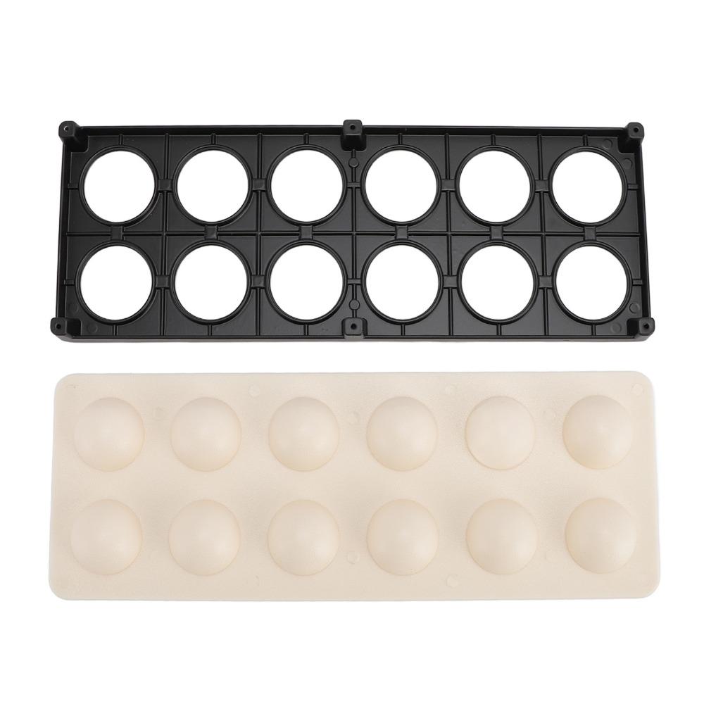12 Holes Ravioli Maker Press Aluminum Alloy ABS Ravioli Stamp Maker Cutter DIY Cooking
