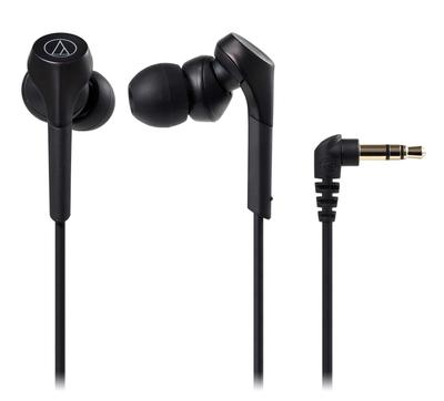 Наушники Audio Technica BK SOLID BASS Проводные наушники Deep Bass Совместимость с источниками звука высокого разрешения Черные ATH-CKS550X Внутриканальные