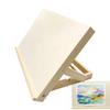 Настольный деревянный мольберт Регулируемый угол подставка для холста Портативный складной мольберт для эскизов акварели
