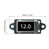 DC 0-30V 12-битный Ультратонкий Мини Цифровой Вольтметр с 0,5-дюймовым OLED Дисплеем, Вольтметр с Корпусом