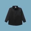 Boys' Black School Uniform Shirt with High Color Fastness