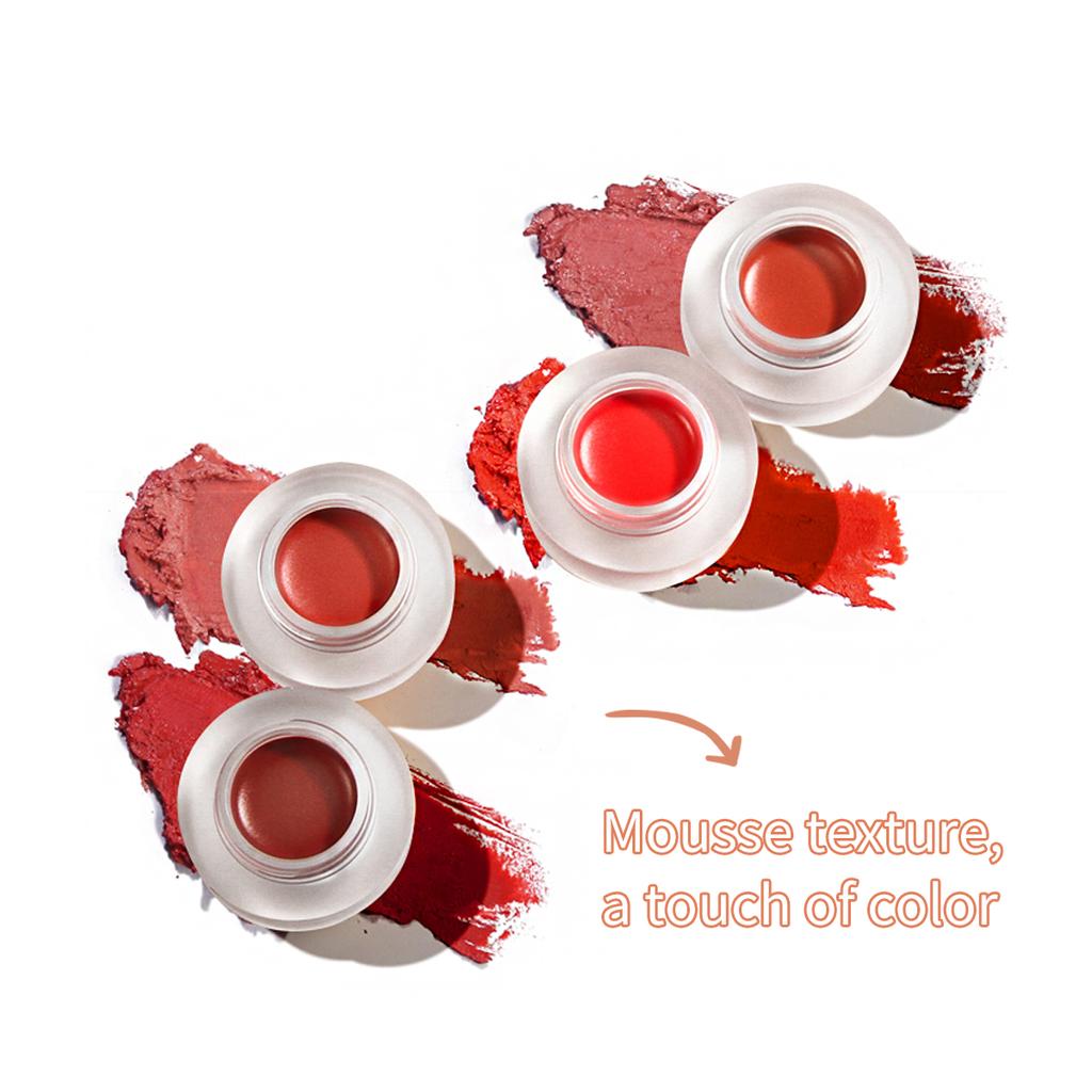 HengFang Jelly Mousse Водостойкий стойкий мусс для губ с грязью 1,8 г