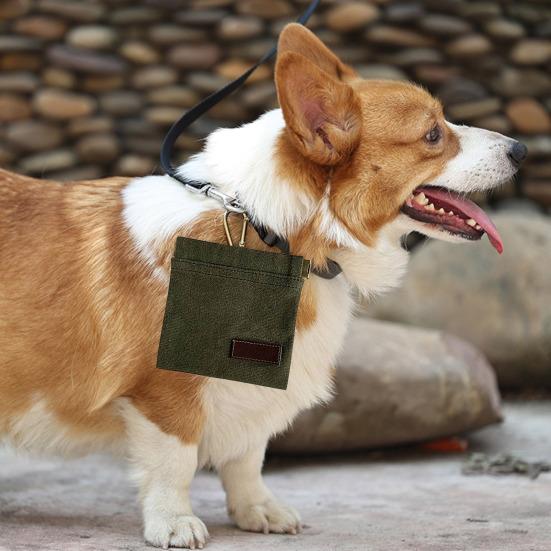 Сумка для лакомства для собак с зажимом, водонепроницаемая, для дрессировки собак, сумка для поощрения в виде змеи, портативная, без помощи рук, для выгула собак, сумка для хранения еды для щенков, на открытом воздухе, с автоматическим закрыванием