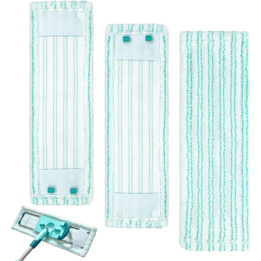 Mop cleaning cloth cover, compatible with Micro double-layer mop cloth, suitable for microfiber mop pads for all floors