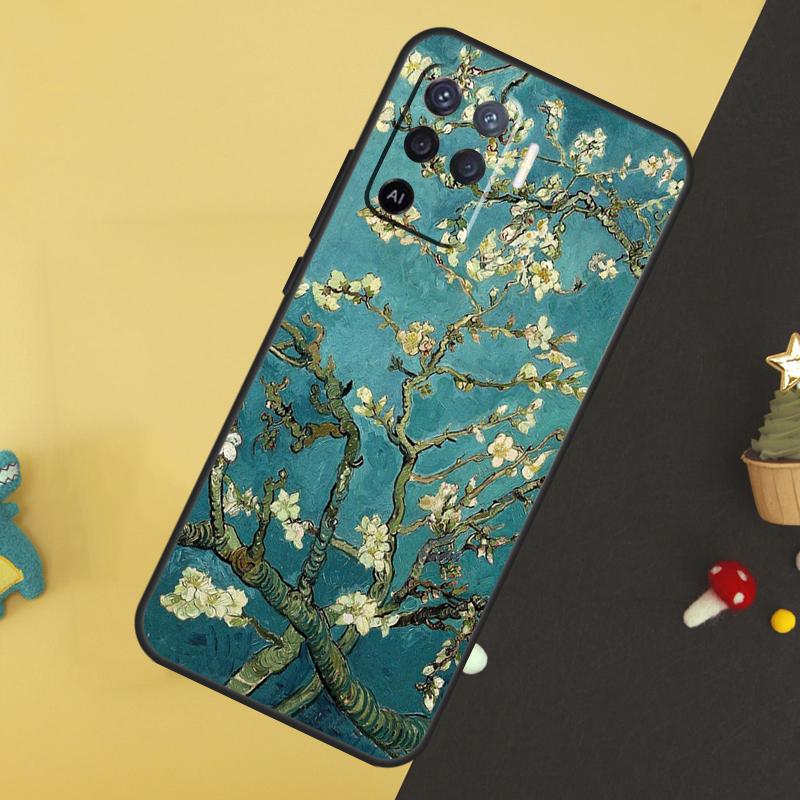 Ван Гог Художественная Масляная Живопись Для OPPO A79 A58 A78 A98 A53S A57S A54S A74 A94 A17 A77 A5 A9 A96 A76 A16 A52 A72 A15 Чехол