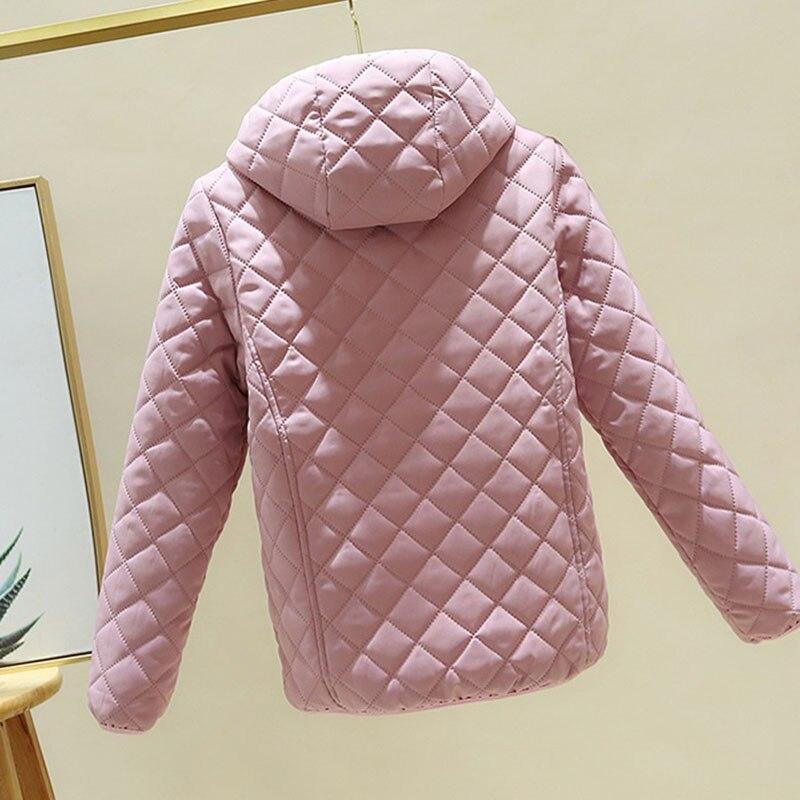 Модное женское хлопковое пальто, новые зимние куртки, утепленная теплая куртка с коротким капюшоном, парки, парка, верхняя одежда