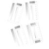 Measuring Pass Badge Gauge Stain Card Point Gauge Wire Gauge Transparent Film Ruler Welding Gage Stain Crack Contrast Ruler