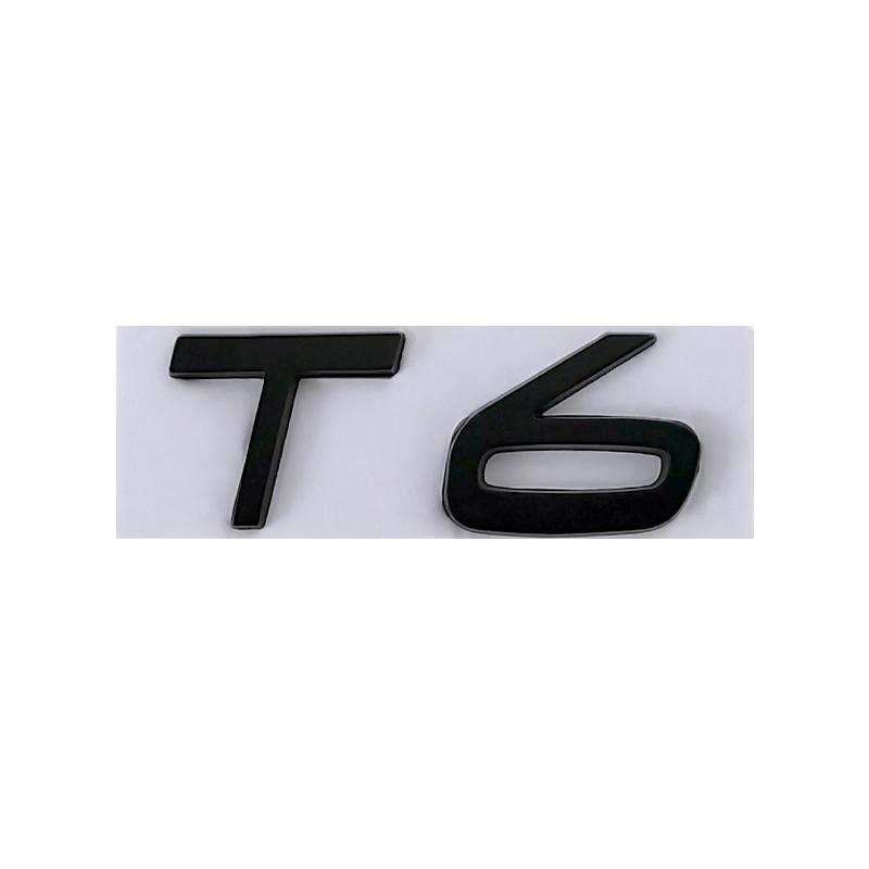 3d Metal T5 Logo T6 Emblem AWD Letters Car Trunk Badge For Volvo S60 C30 850 S40 V40 V70 XC60 V50 S70 C70 V90 T5 T6 AWD Sticker
