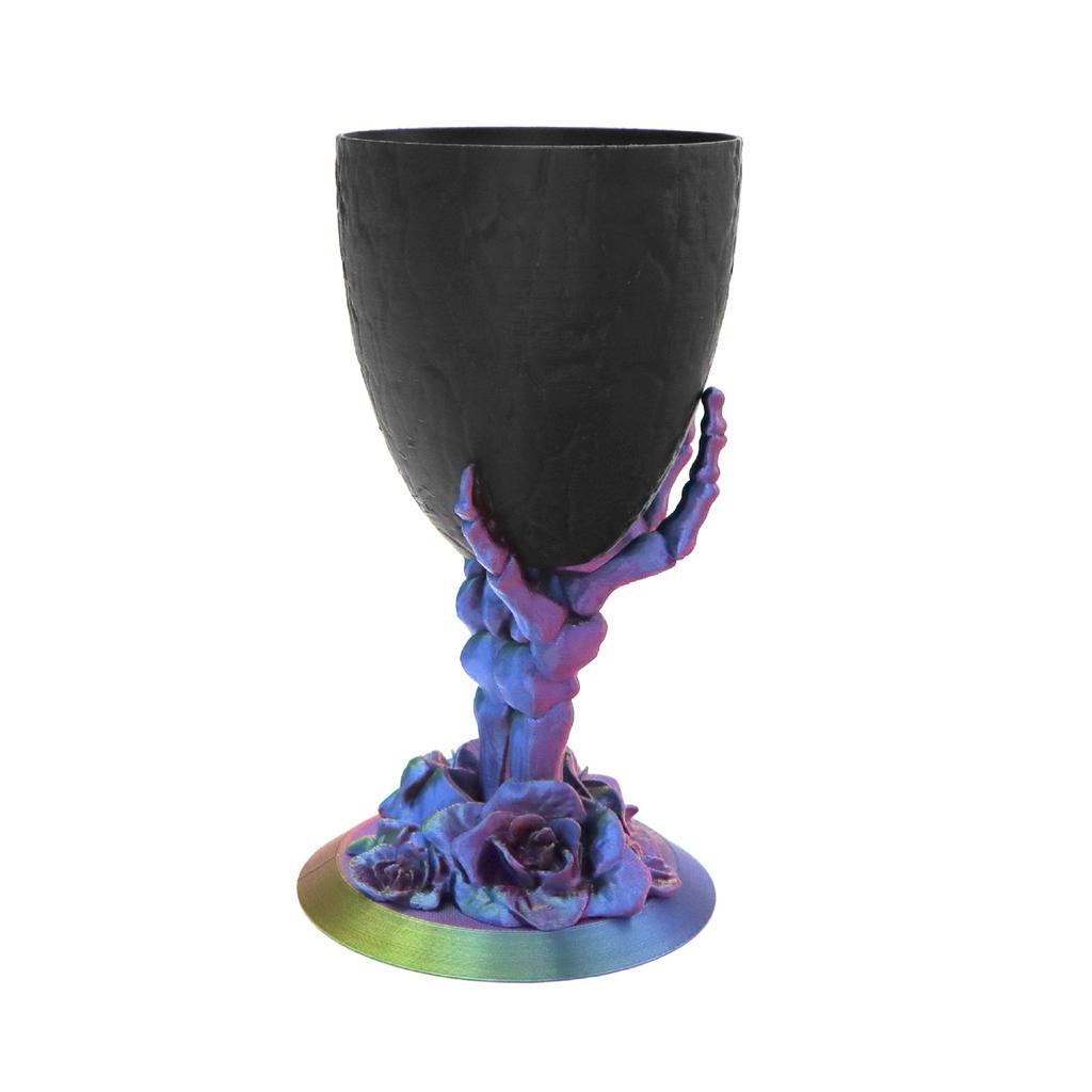 Skeleton Hand Bowl Stand - Gothic Halloween Candy, Decorations Or Trinket Display Stand - Removable Bowl - 3D Printed