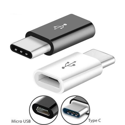 Разъем Micro USB Адаптер Micro USB к USB C для Huawei Xiaomi Redmi Samsung Адаптер USB Type C Телефонный адаптер