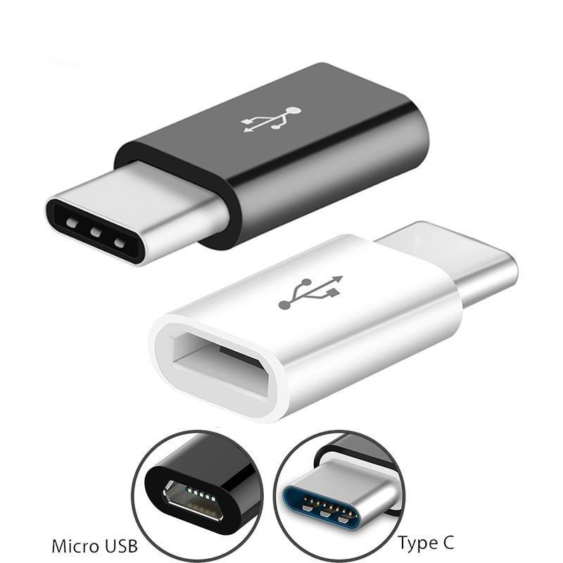 Разъем Micro USB Адаптер Micro USB к USB C для Huawei Xiaomi Redmi Samsung Адаптер USB Type C Телефонный адаптер