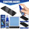 Jue-Fish Coating Agent 1 Set - Car and Mobile Phone Screen Cleaner, Scratch-resistant, Hydrophobic and Oleophobic Glass Screen Coating Liquid
