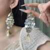 Преувеличенные и Уникальные Разноцветные Серьги-Чешуйки Рыбы, Модные, Высококачественные Серьги, Новый Стиль для Женщин