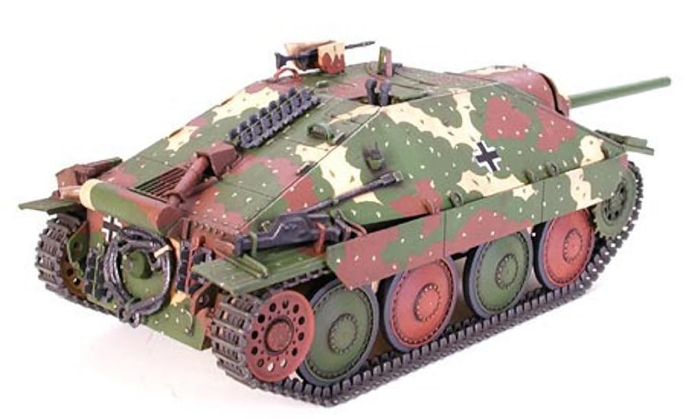 Tamiya Серия военных миниатюр 11 Немецкий противотанковый САУ Hetzer Тип Пластиковый модельный набор 32511 1/48 Нет. Середина производства