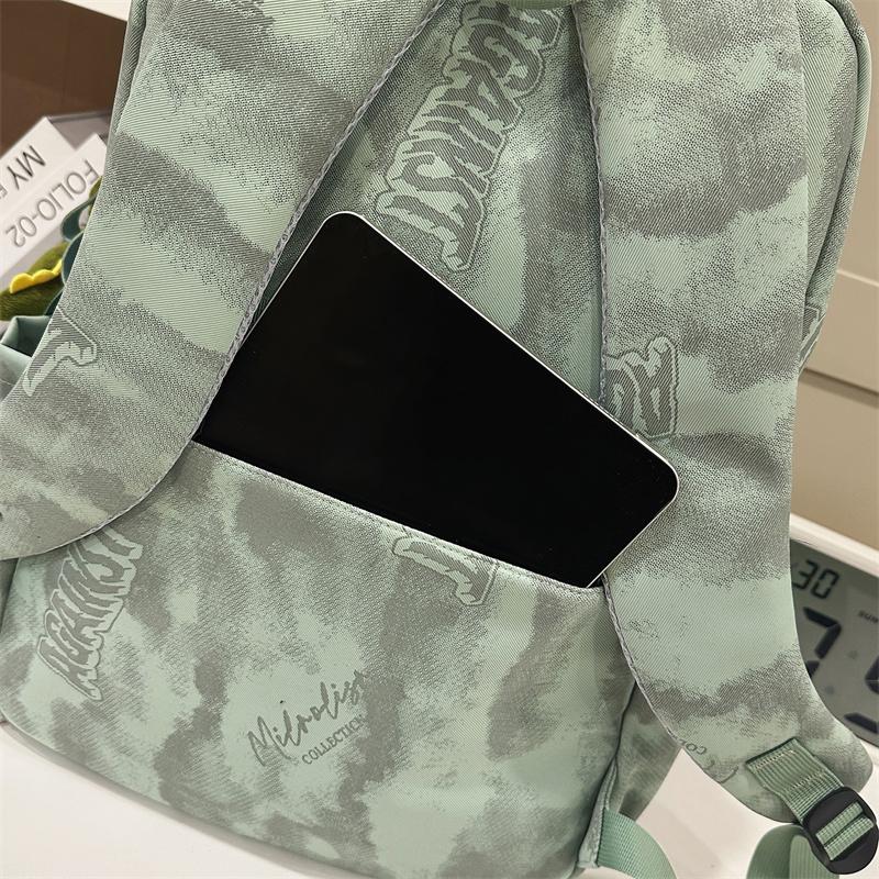 Рюкзак для ученика средней школы, граффити, мужской