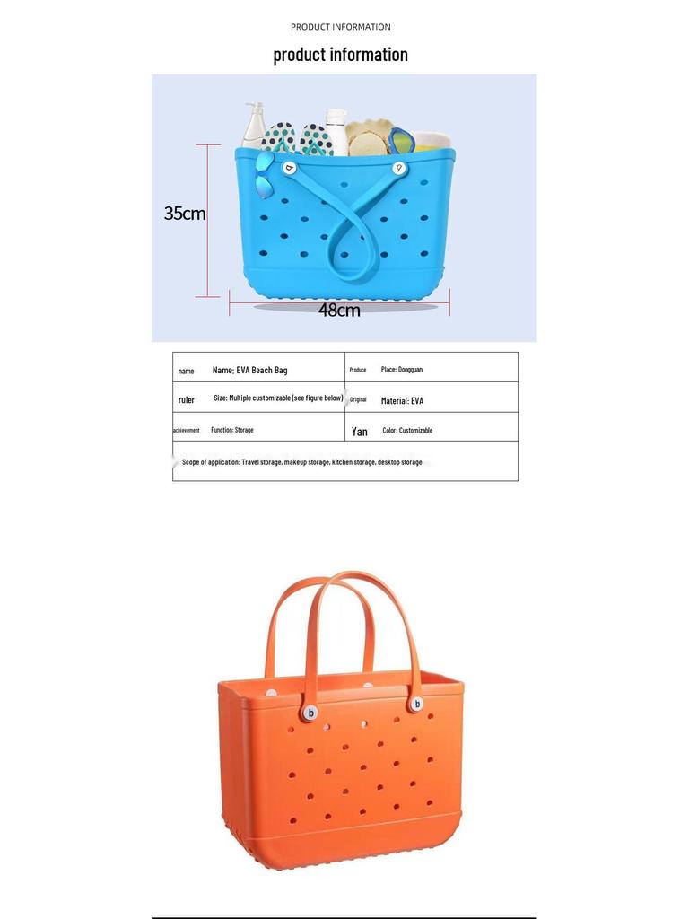 New Style Waterproof EVA Beach & Travel Storage Bag - Wear-resistant and Hot Selling