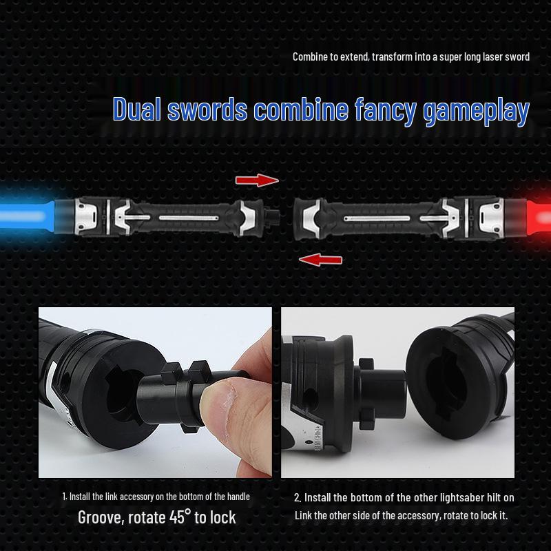 Звездные войны Дуэль на светящихся палочках: Фантастический игрушечный световой меч для детей