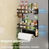Magnetic Refrigerator Shelf Paper Towel Holder Strong Load-bearing Easy Installation Spice