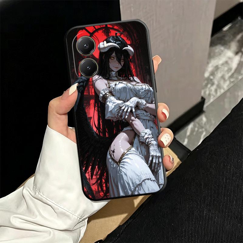 Albedo O-Overlords Anime Soft Phone Case for Xiaomi Poco X5 X6 X7 X8 Pro Max X3 F7 F8 Ultra M8 M7 M6 M5 Redmi 15 15C 14C 13C 12C