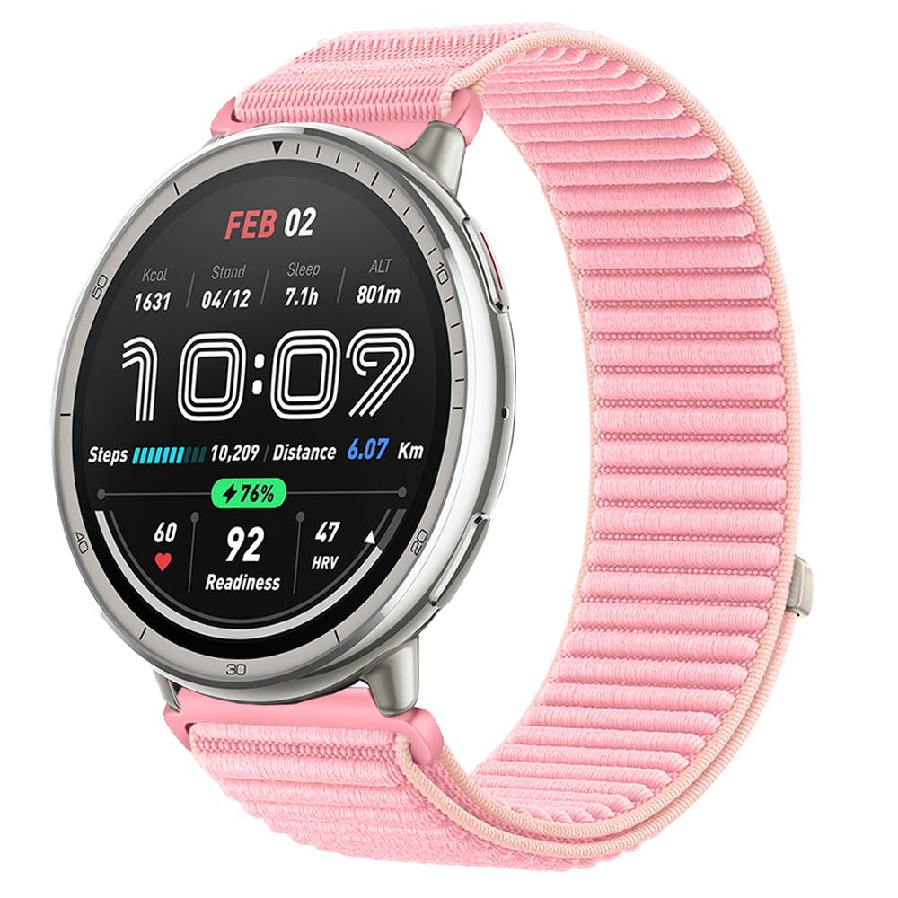 Нейлоновый ремешок для Amazfit Active 2 Регулируемый сменный браслет для Amazfit Active2 Squar/GTR Mini/bip3/GTS Аксессуары для ремешка