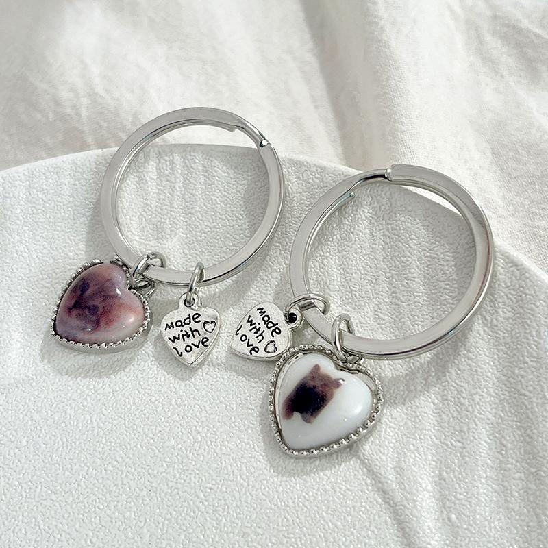 1 шт. дешевые подарки сладкий прохладный ветер кошка брелок чувство дизайна анти-потерянный милый кулон любовь сумка украшения ювелирные изделия