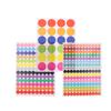 10 Sheets Polka Circle Office Classroom Party Decoration Toys Diary Decoration Marking Sticker 6-45Mm Colored Dot Stickers