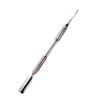 Cuticle Pusher Double-Headed Cuticle Pusher Stainless Steel Nail Polish Remover Manicure Tool for Fingernails Toenails