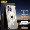 ESCASE Прозрачный силиконовый чехол MagSafe для серии iPhone 15