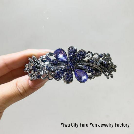 Ретро Кристалл Маленькая Заколка Для Волос Утконос для Женщин