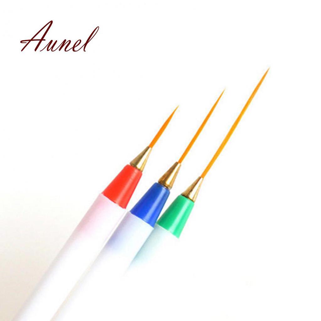 Vogue 3 шт./компл., тонкий лайнер для дизайна ногтей, декор, живопись, рисунок, кисть для ручки «сделай сам»