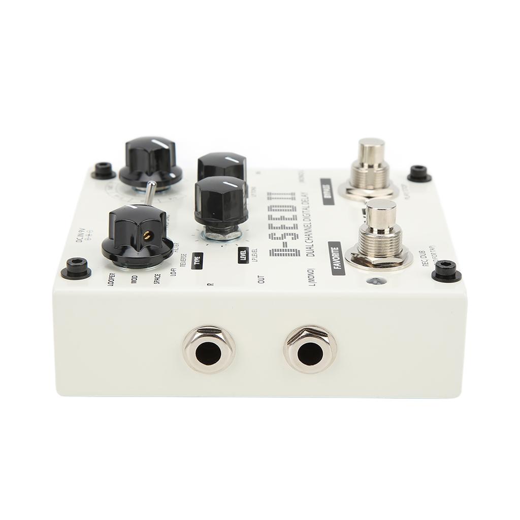 Мультипедаль эффектов 2-канальная цифровая задержка стерео лупер 8 режимов для электрогитары