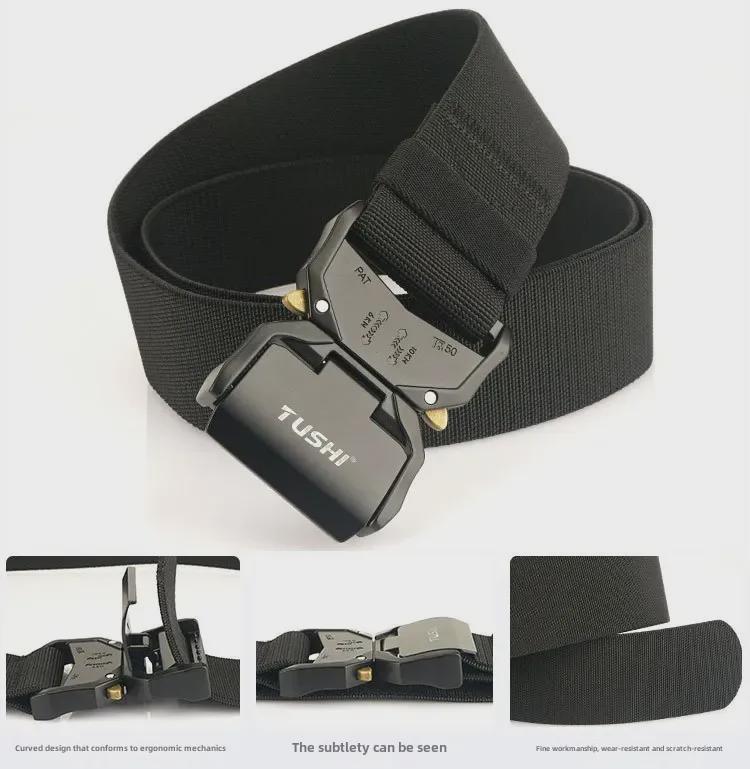 5 см алюминиевый сплав многофункциональный тактический эластичный нейлоновый ремень